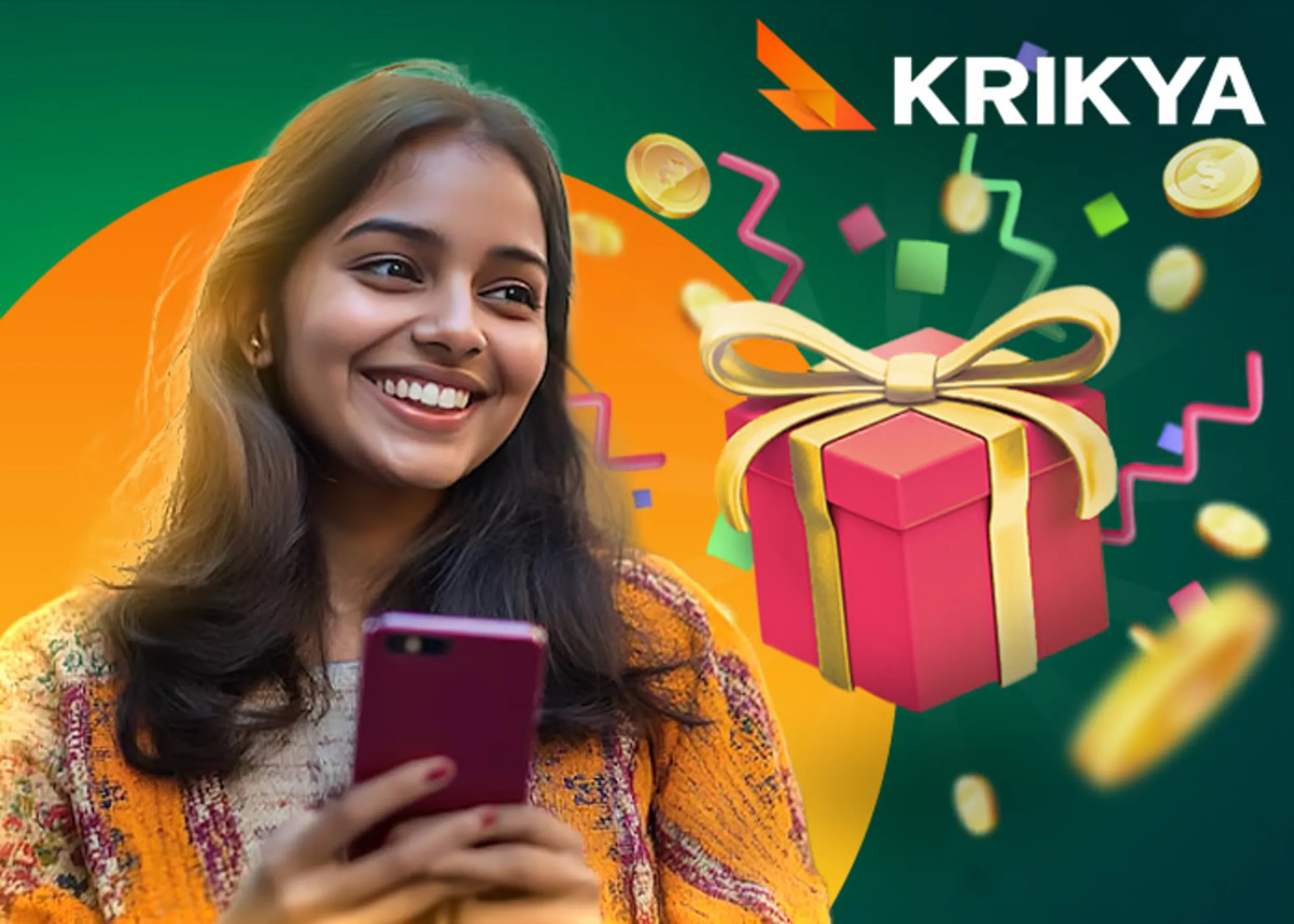 Krikya sign up online login bonus